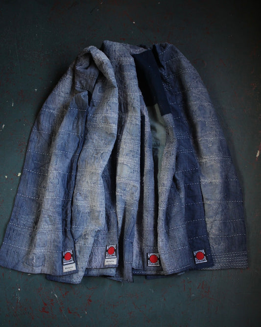 Boro Winter Scarf (藍染/Indigo)
