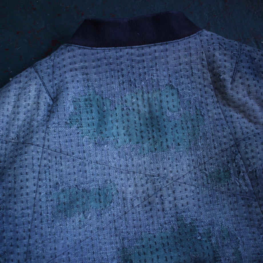 Boro sashiko MA-1 jacket