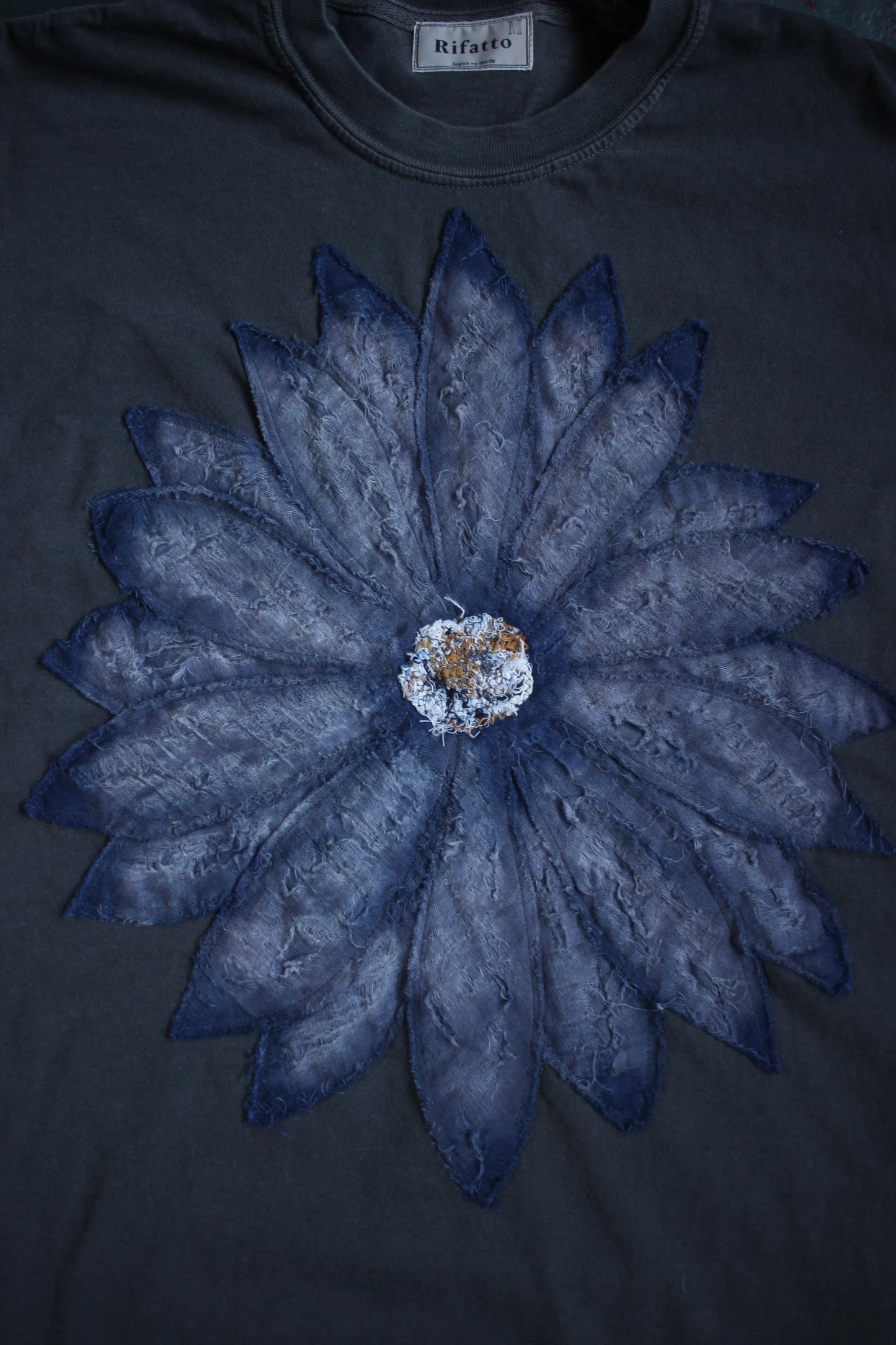Boro  flower T-shirt