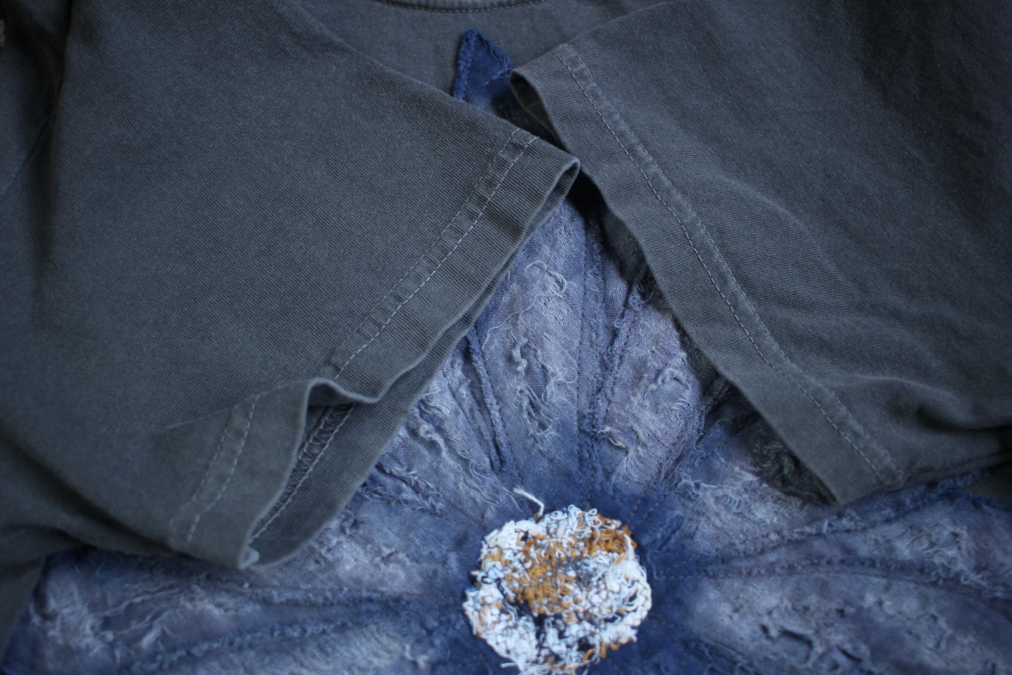 Boro  flower T-shirt