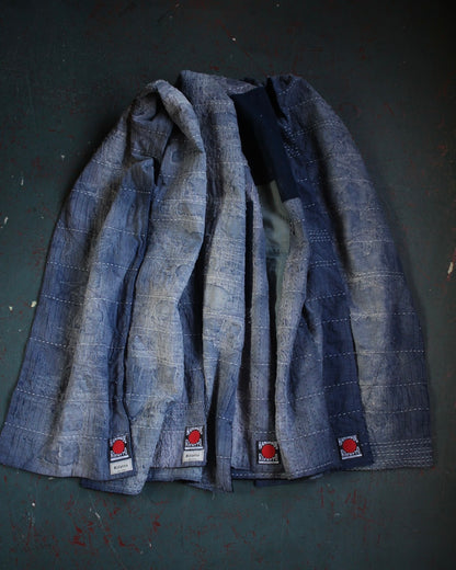 Boro Winter Scarf (藍染/Indigo)
