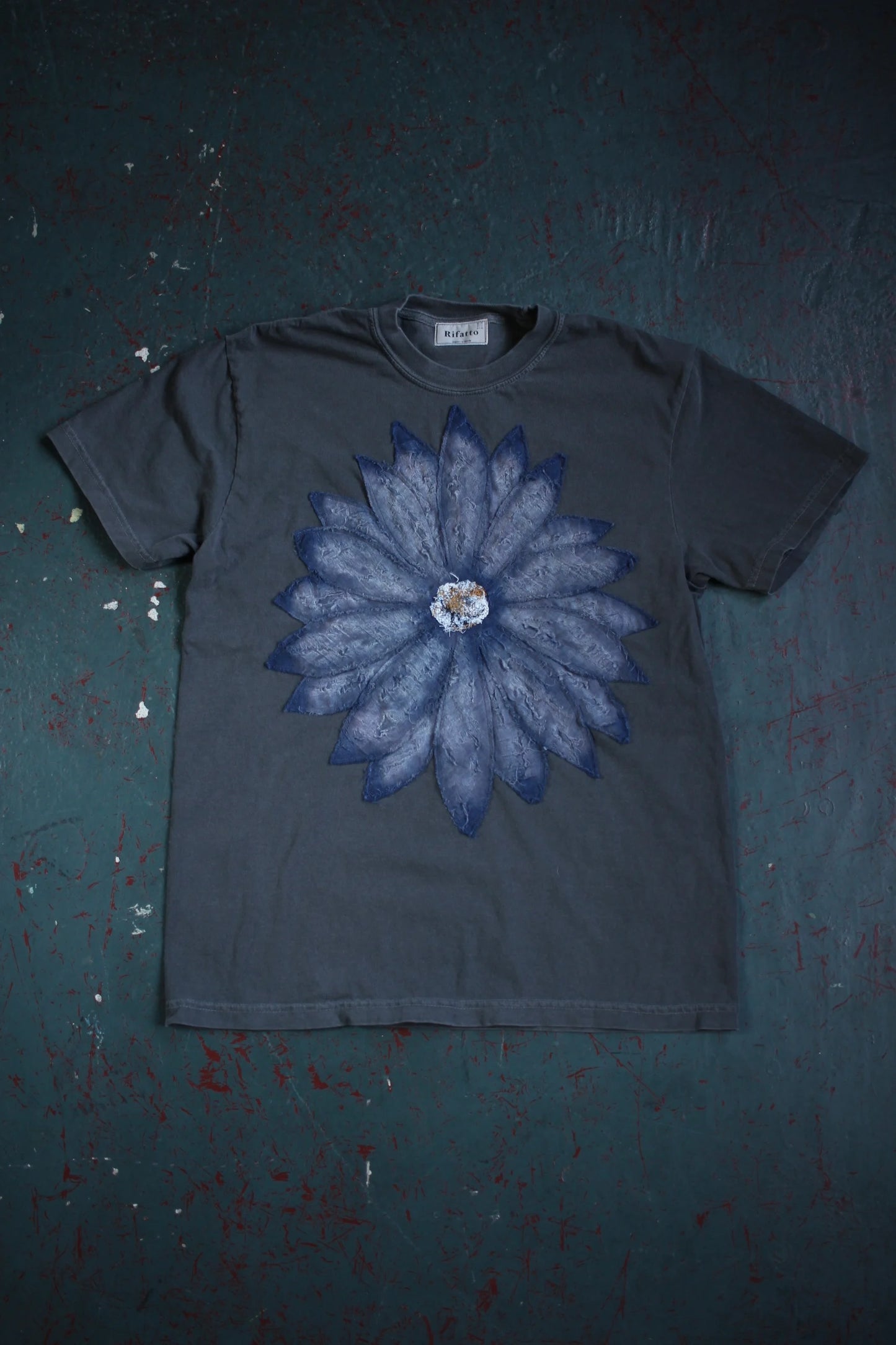 Boro  flower T-shirt