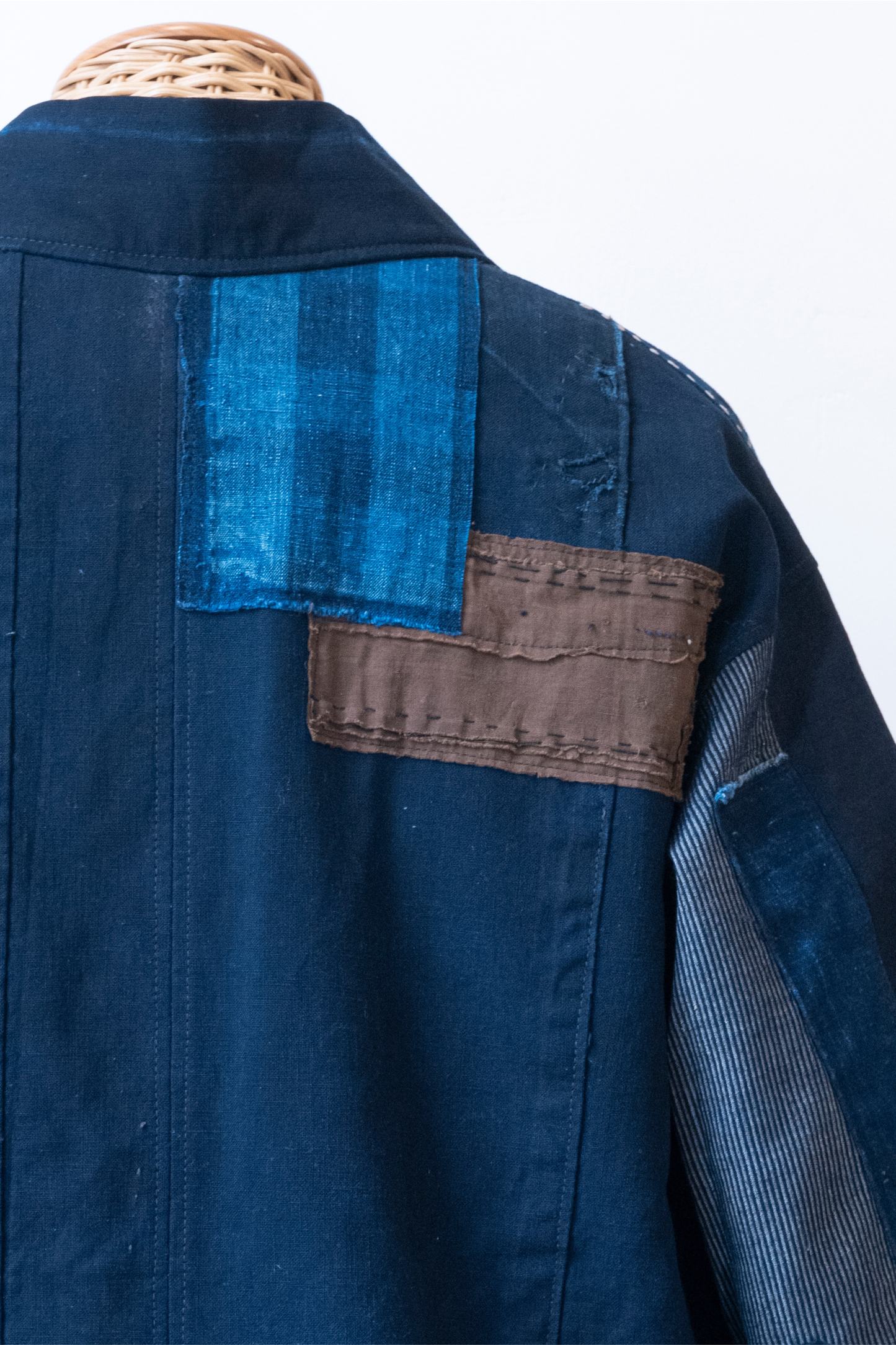 Haori Jacket XL 藍茶-Aicha