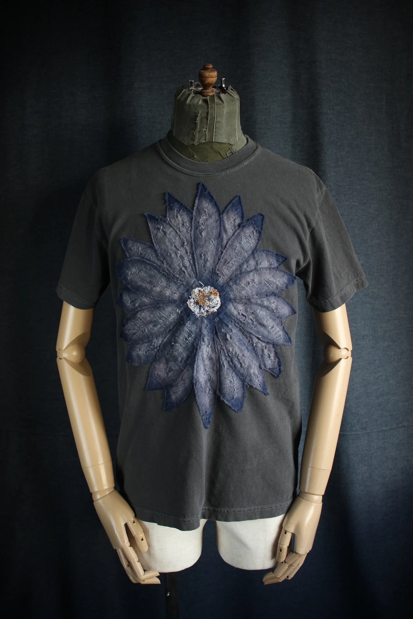 Boro  flower T-shirt
