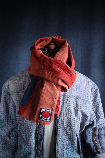 Vintage Winter Scalf (紅花/Safflower)