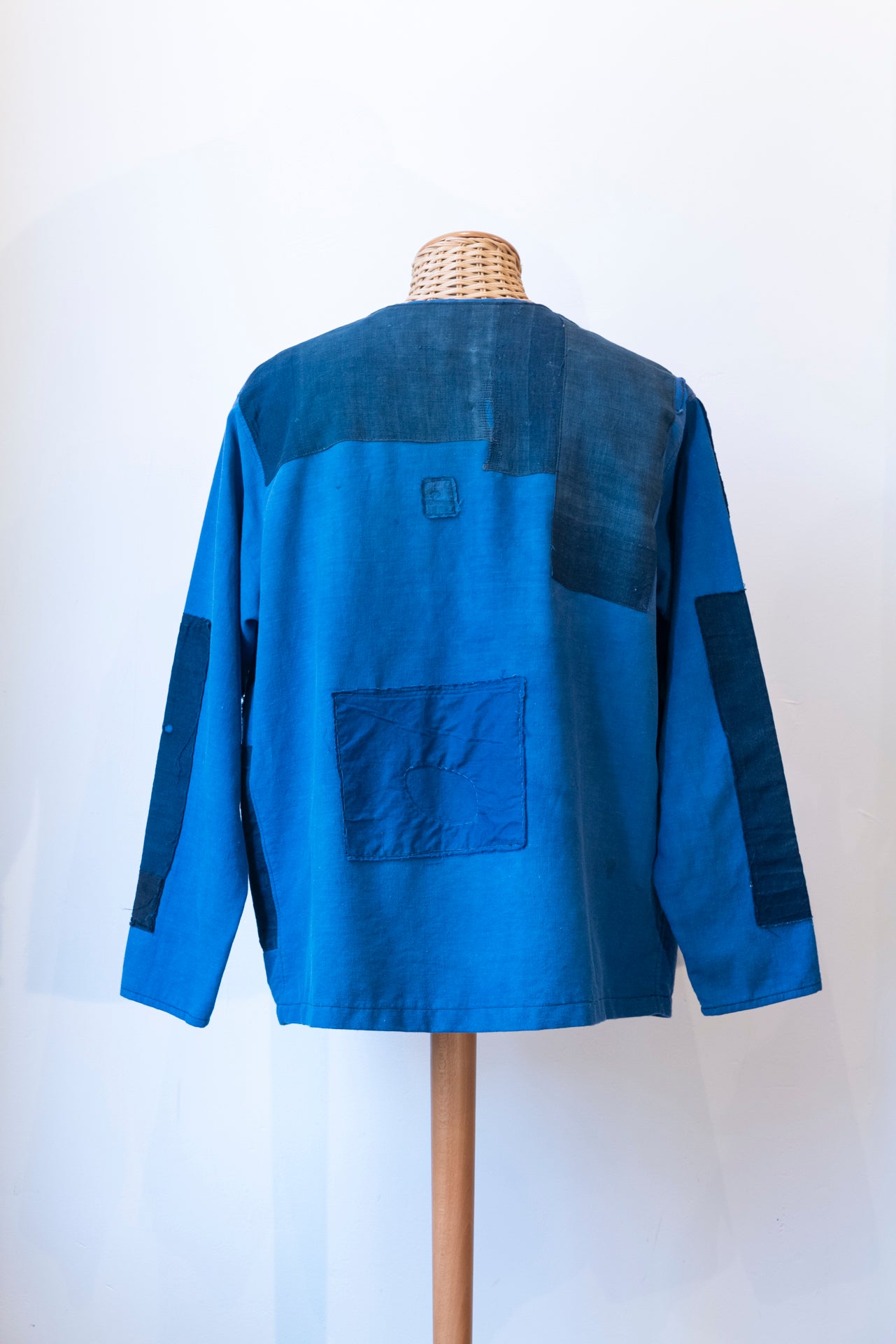 Boro pullover shirt 継縞-Tsugijima