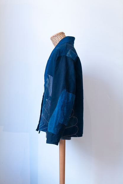 Haori Jacket L 藍静-Aisei