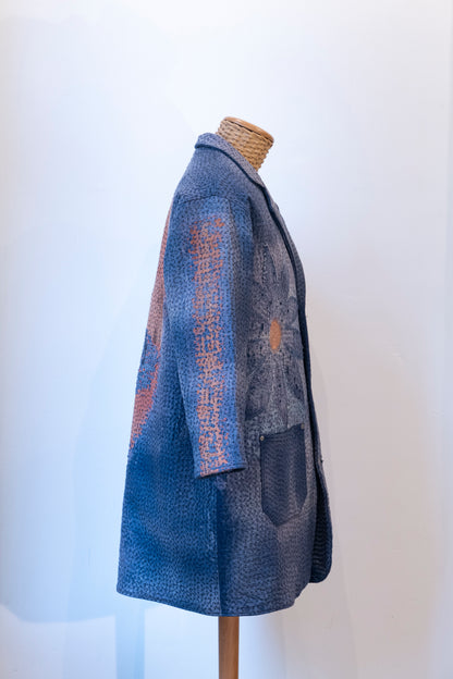 Boroganism flower long Jacket