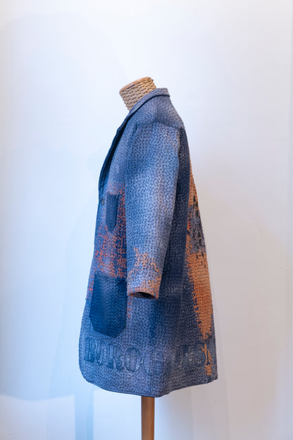 Boroganism flower long Jacket