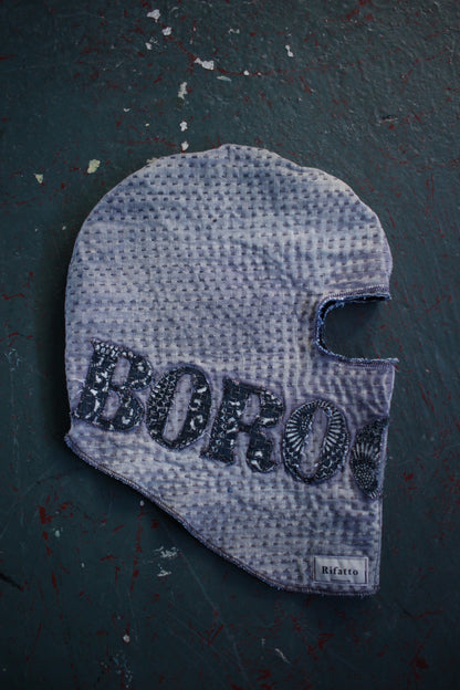 Boro sashiko balaclava