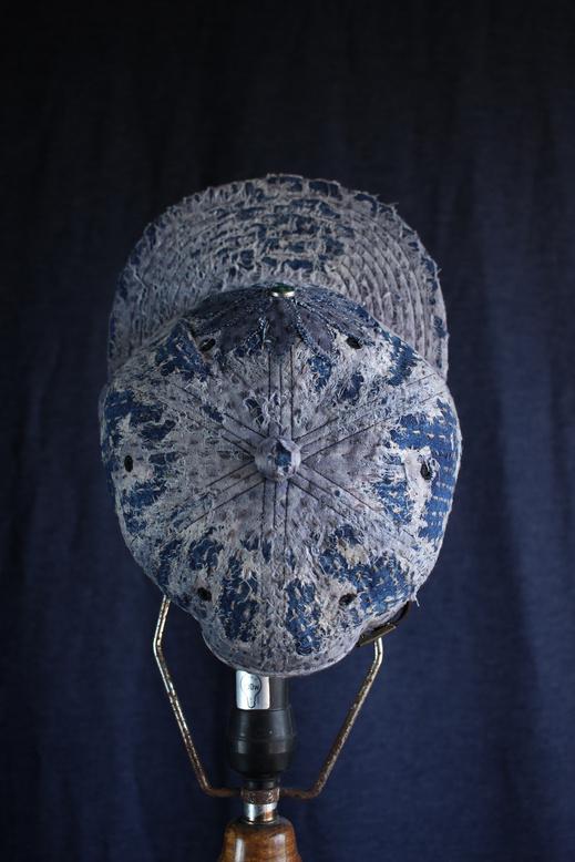 Boro sashiko baseball cap